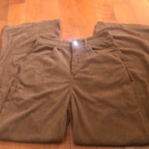 Brown corduroy pants size S